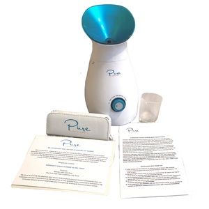 NanoSteamer - 3-in-1 Nano Ionic Facial Steamer by PureDailyCare. New, never used